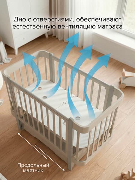 Детская кроватка Pituso Olivia / Pit-103 8