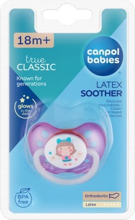 Пустышка Canpol Toys латексная анатомическая / 23/261 10