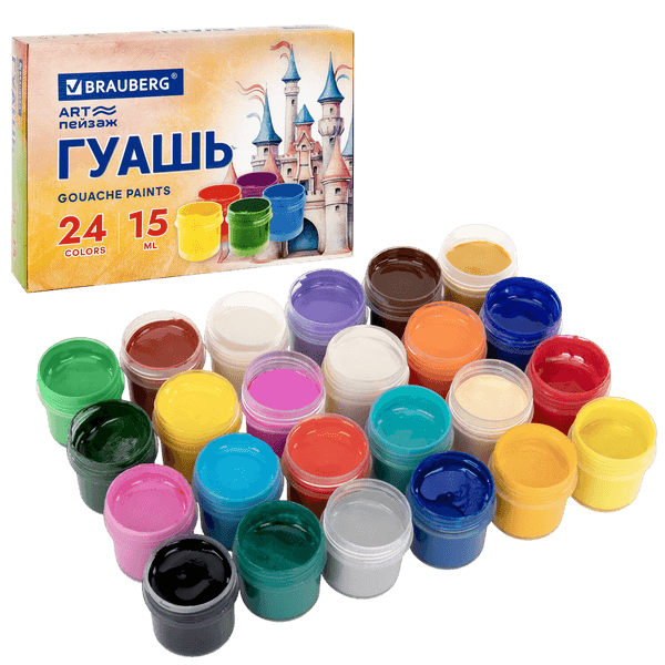 Гуашь Brauberg Замок / 192686 4