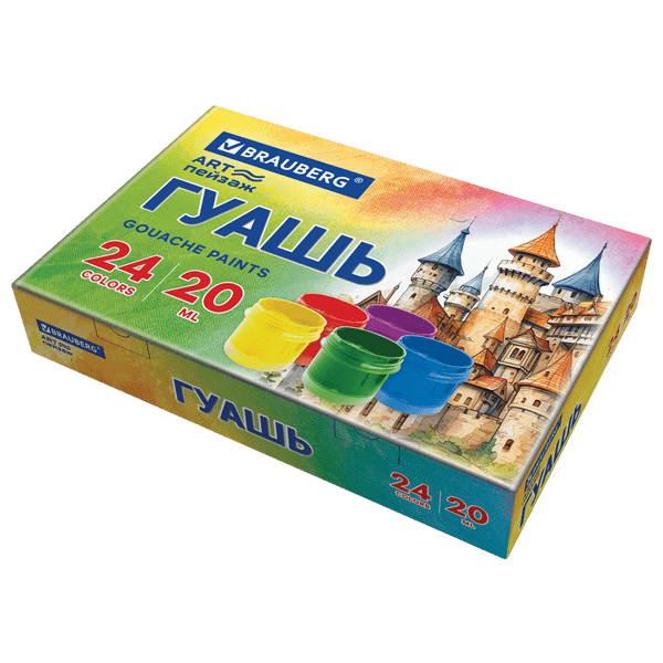 Гуашь Brauberg Замок / 192687 3