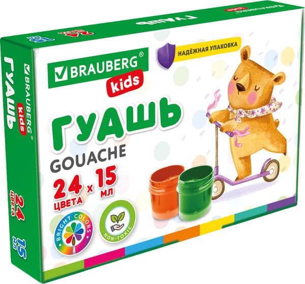 Гуашь Brauberg Kids / 192688