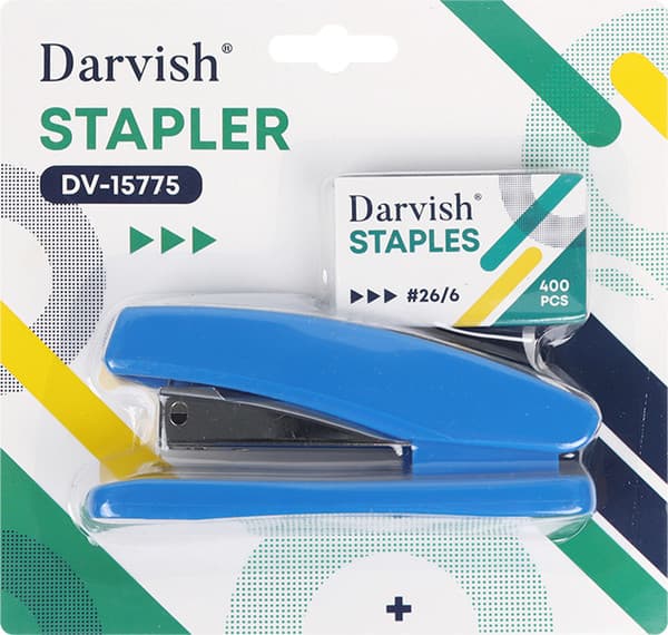 Степлер Darvish №24/6 со скобами / DV-15775
