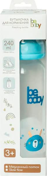Бутылочка для кормления Be Baby Антиколиковая / R-06B/240 3