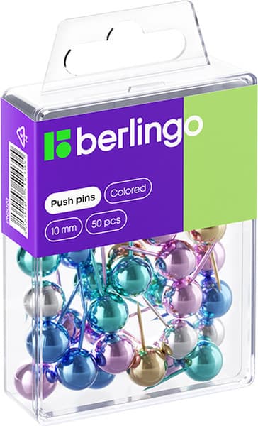 Кнопки канцелярские Berlingo PN5020