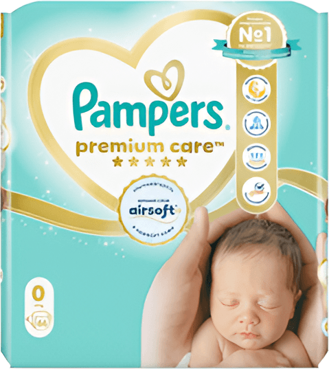 Подгузники детские Pampers Care 0 Newborn от 0 до 3кг