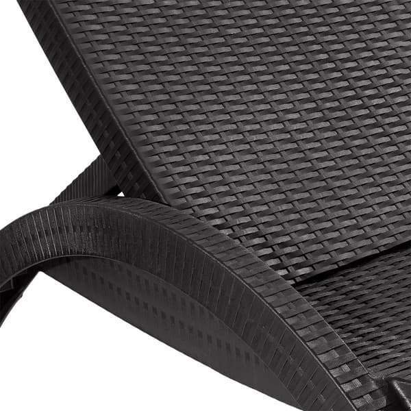 Шезлонг Ellastik Plast Rattan 9