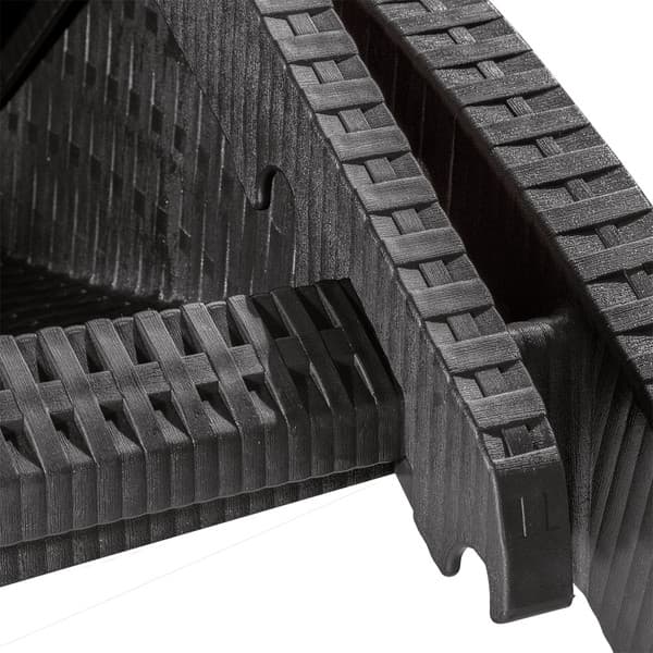 Шезлонг Ellastik Plast Rattan 6