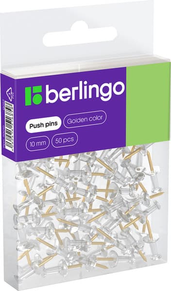 Кнопки канцелярские Berlingo Ppn_50010