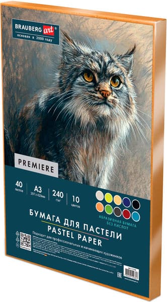 Набор бумаги для рисования Brauberg Art / 117768