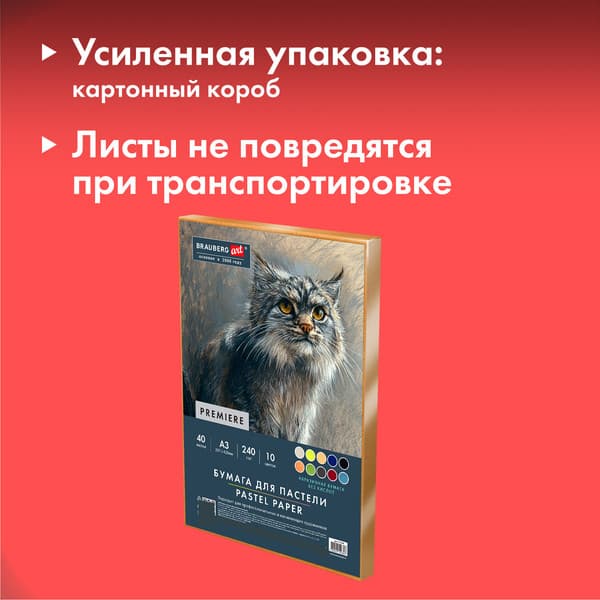 Набор бумаги для рисования Brauberg Art / 117768 3