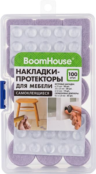 Набор накладок защитных для мебели Boomhouse 701832