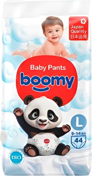 Подгузники-трусики детские Boomy Baby Pants L