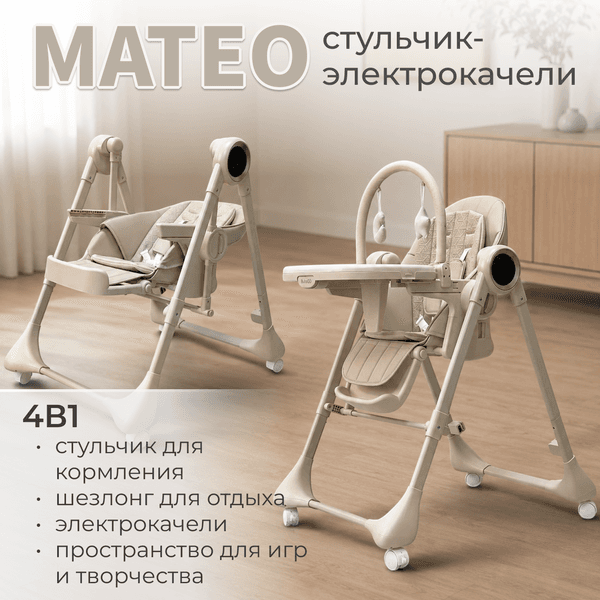 Стульчик для кормления Bubago Mateo BG 215-2 3