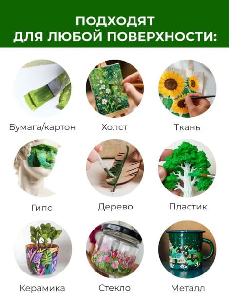 Акриловая краска Малевичъ Matisso / 615000 4