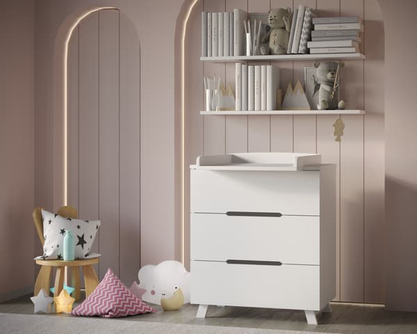 Комод пеленальный Incanto Anniken LUX 800/3 / PK-0087/0 5
