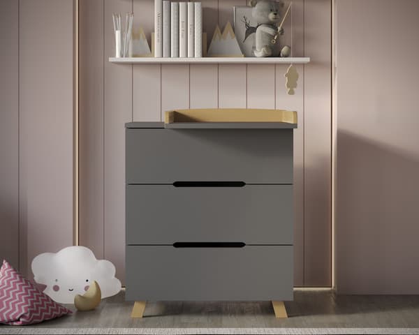Комод пеленальный Incanto Anniken LUX 800/3 / PK-0087/9 3
