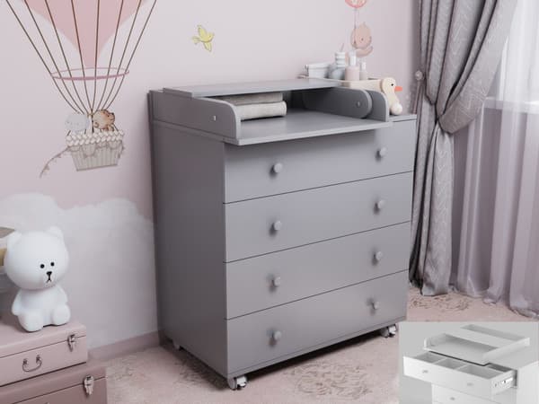 Комод пеленальный Incanto Nova 800/4 9