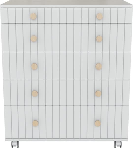 Комод пеленальный Incanto Lunna Charm МДФ 800/5 / PK-0004/12mdf 3