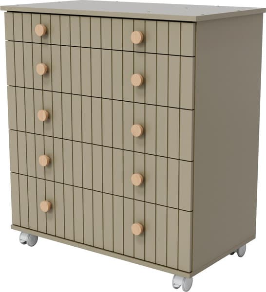 Комод пеленальный Incanto Lunna Charm МДФ 800/5 / PK-0004/15mdf 3