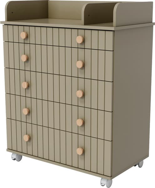 Комод пеленальный Incanto Lunna Charm МДФ 800/5 / PK-0004/15mdf 2