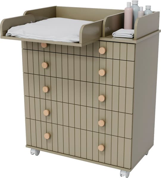Комод пеленальный Incanto Lunna Charm МДФ 800/5 / PK-0004/15mdf 9