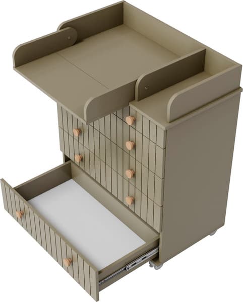 Комод пеленальный Incanto Lunna Charm МДФ 800/5 / PK-0004/15mdf 8