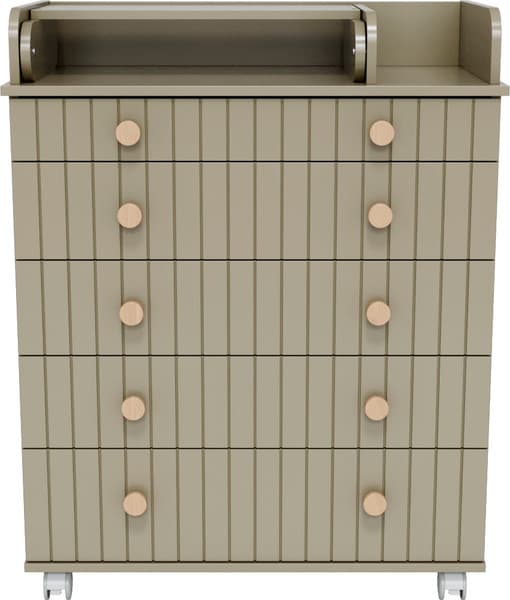 Комод пеленальный Incanto Lunna Charm МДФ 800/5 / PK-0004/15mdf 4