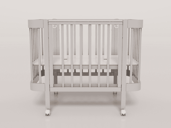 Детская кроватка Incanto Mimi-ЮГ с автоспинкой и маятником / KR-0182/3 5