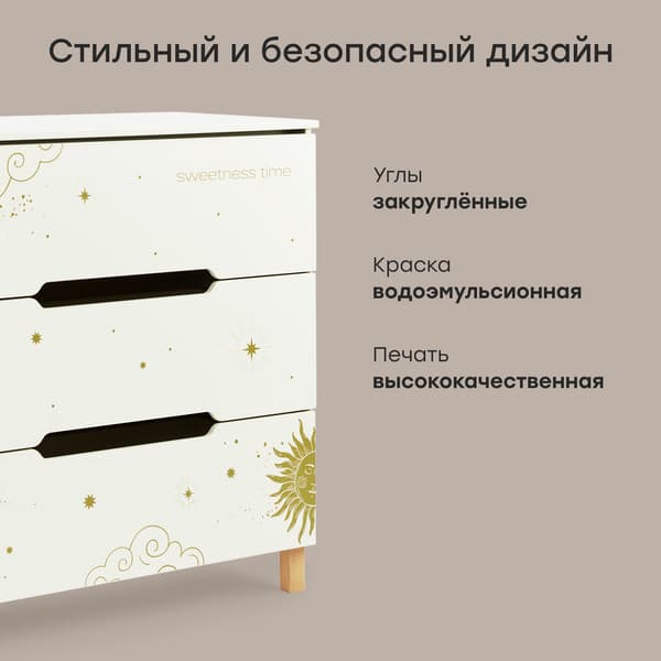 Комод пеленальный Happy Baby Fioki 91036 5