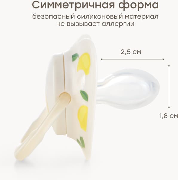 Пустышка Happy Baby 13008/1 3