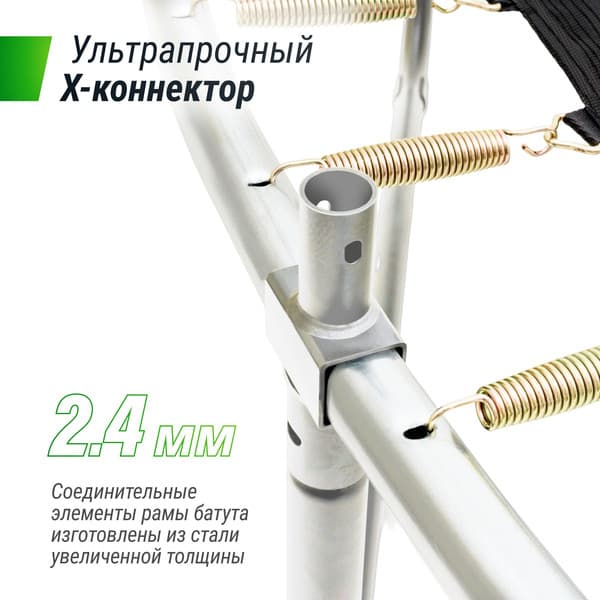 Батут UNIX Line Supreme Basic 12 ft / TRUSUB12BL 5