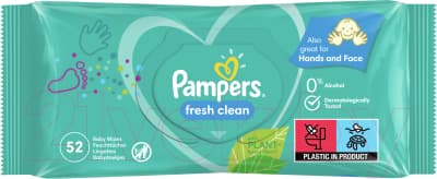 Влажные салфетки детские Pampers Fresh Clean 3