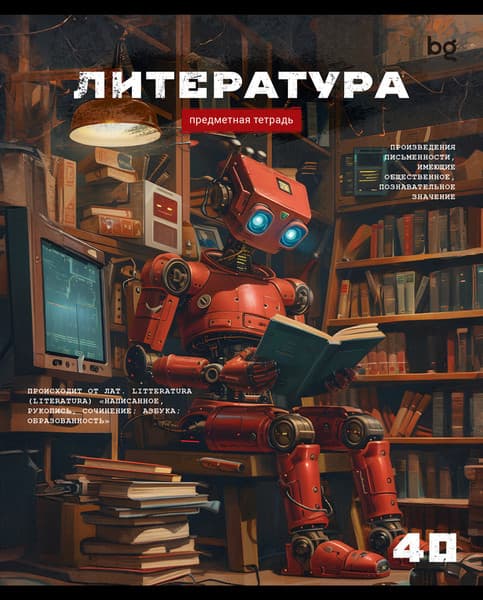 Набор предметных тетрадей BG Робот / ТПК5ск40 73000 2