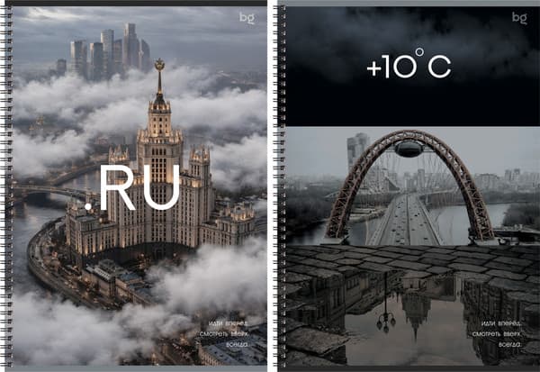 Тетрадь BG Город / Т4гр80 62749 2