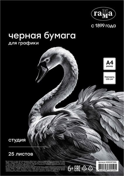 Набор бумаги для рисования ГАММА Студия / 40S03F725N