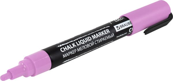 Набор маркеров Brauberg Chalk Liquid Marker / 152598 3