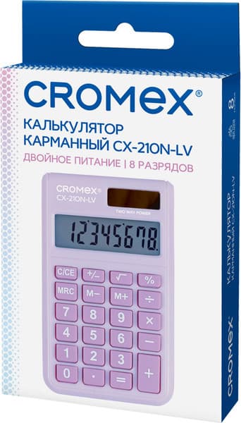 Калькулятор Cromex CX-210N-LV / 273836 7