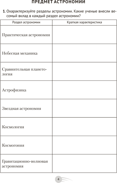 Рабочая тетрадь Аверсэв Астрономия. 11 класс. Практикум. 2026 3