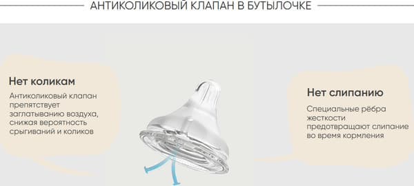 Бутылочка для кормления Paomma С соской M 5