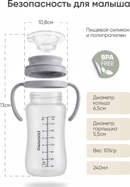 Поильник Paomma Непроливайка 360° 8