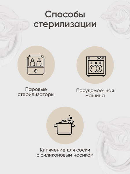 Набор носиков для поильника Paomma Для поильника-непроливайки 7