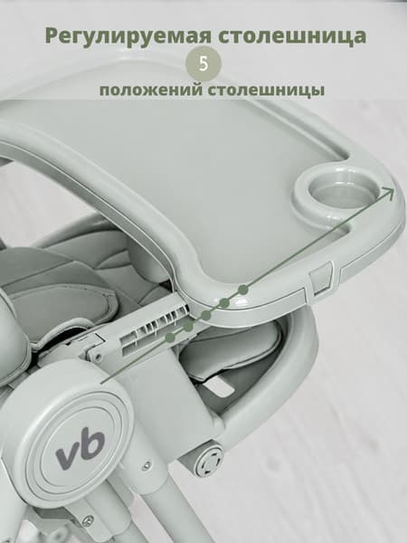 Стульчик для кормления VipBaby Milan 3в1 3