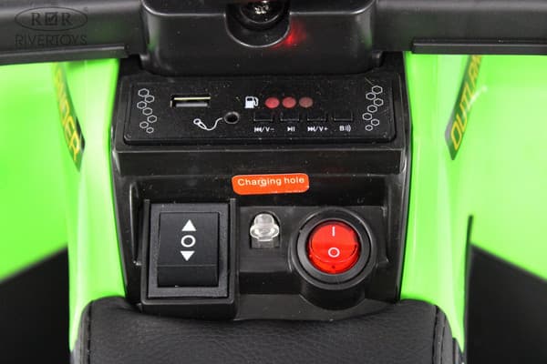 Детский квадроцикл RiverToys F003FF-A 8