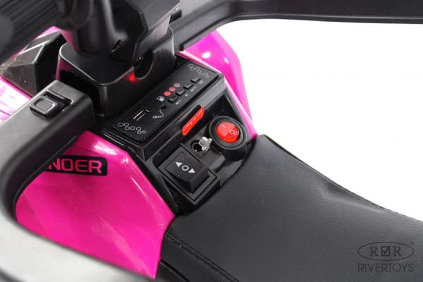 Детский квадроцикл RiverToys F003FF-A 5