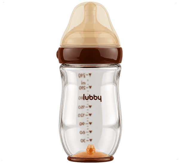 Бутылочка для кормления Lubby С широким горлышком / 36163/12