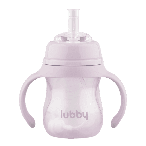 Поильник Lubby Непроливайка с трубочкой 35316/12 2