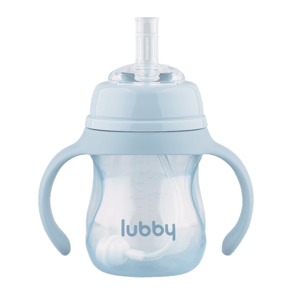 Поильник Lubby Непроливайка с трубочкой 35315/12 2