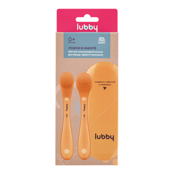 Набор столовых ложек для кормления Lubby 34439/12 5