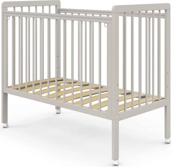 Детская кроватка Атон Baby Master Ariel 04 колесо дерево 4