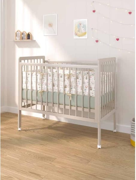 Детская кроватка Атон Baby Master Ariel 04 колесо дерево 9